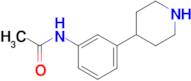 ACETAMIDE, N-[3-(4-PIPERIDINYL)PHENYL]-