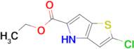 ETHYL 2-CHLORO-4H-THIENO[3,2-B]PYRROLE-5-CARBOXYLATE