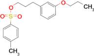 3-(3-PROPOXYPHENYL)PROPYL 4-METHYLBENZENESULFONATE