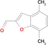 2-BENZOFURANCARBOXALDEHYDE, 4,7-DIMETHYL-