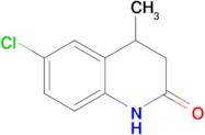 2(1H)-QUINOLINONE, 6-CHLORO-3,4-DIHYDRO-4-METHYL-