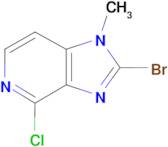 2-BROMO-4-CHLORO-1-METHYL-1H-IMIDAZO[4,5-C]PYRIDINE