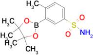 BENZENESULFONAMIDE, 4-METHYL-3-(4,4,5,5-TETRAMETHYL-1,3,2-DIOXABOROLAN-2-YL)-