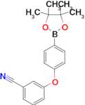 BENZONITRILE, 3-[4-(4,4,5,5-TETRAMETHYL-1,3,2-DIOXABOROLAN-2-YL)PHENOXY]-