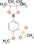 1,3,2-DIOXABOROLANE, 2-[4-METHOXY-3-(METHYLSULFONYL)PHENYL]-4,4,5,5-TETRAMETHYL-