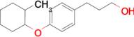 3-(4-(2-METHYLCYCLOHEXYLOXY)PHENYL)PROPAN-1-OL