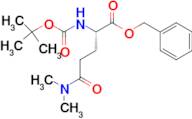 (S)-BENZYL 2-((TERT-BUTOXYCARBONYL)AMINO)-5-(DIMETHYLAMINO)-5-OXOPENTANOATE