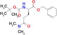 (R)-BENZYL 2-((TERT-BUTOXYCARBONYL)AMINO)-5-(DIMETHYLAMINO)-5-OXOPENTANOATE