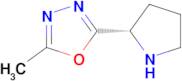 (S)-2-METHYL-5-(PYRROLIDIN-2-YL)-1,3,4-OXADIAZOLE