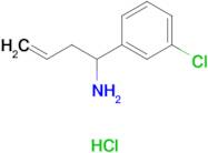 1-(3-CHLOROPHENYL)BUT-3-EN-1-AMINE HCL