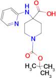 1-(TERT-BUTOXYCARBONYL)-4-(PYRIDIN-2-YLAMINO)PIPERIDINE-4-CARBOXYLIC ACID