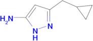 5-(CYCLOPROPYLMETHYL)-1H-PYRAZOL-3-AMINE