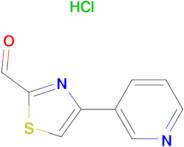 4-(PYRIDIN-3-YL)THIAZOLE-2-CARBALDEHYDE HCL