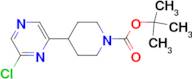 TERT-BUTYL 4-(6-CHLOROPYRAZIN-2-YL)PIPERIDINE-1-CARBOXYLATE