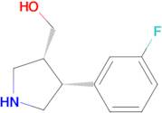 ((3R,4R)-4-(3-FLUOROPHENYL)PYRROLIDIN-3-YL)METHANOL