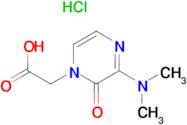 2-(3-(DIMETHYLAMINO)-2-OXOPYRAZIN-1(2H)-YL)ACETIC ACID HCL
