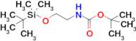 TERT-BUTYL 2-(TERT-BUTYLDIMETHYLSILYLOXY) ETHYLCARBAMATE