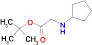 TERT-BUTYL 2-(CYCLOPENTYLAMINO)ACETATE