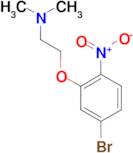 2-(5-BROMO-2-NITROPHENOXY)-N,N-DIMETHYLETHANAMINE