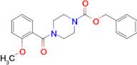 BENZYL 4-(2-METHOXYBENZOYL)PIPERAZINE-1-CARBOXYLATE