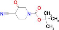 TERT-BUTYL 4-CYANO-3-OXOPIPERIDINE-1-CARBOXYLATE