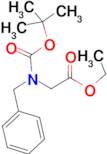 ETHYL 2-(BENZYL(TERT-BUTOXYCARBONYL)AMINO)ACETATE