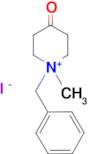 1-BENZYL-1-METHYL-4-OXOPIPERIDINIUM IODIDE