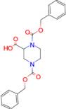 1,4-BIS(BENZYLOXYCARBONYL)PIPERAZINE-2-CARBOXYLIC ACID