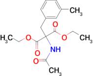 DIETHYL 2-ACETAMIDO-2-(3-METHYLBENZYL)MALONATE