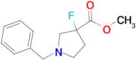 METHYL 1-BENZYL-3-FLUOROPYRROLIDINE-3-CARBOXYLATE