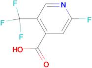 2-FLUORO-5-(TRIFLUOROMETHYL)ISONICOTINIC ACID