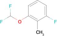 1-(DIFLUOROMETHOXY)-3-FLUORO-2-METHYLBENZENE