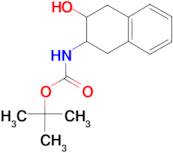 TERT-BUTYL (3-HYDROXY-1,2,3,4-TETRAHYDRONAPHTHALEN-2-YL)CARBAMATE