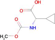 (S)-2-CYCLOPROPYL-2-((METHOXYCARBONYL)AMINO)ACETIC ACID