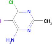 6-CHLORO-5-IODO-2-METHYLPYRIMIDIN-4-AMINE