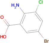 2-AMINO-5-BROMO-3-CHLOROBENZOIC ACID