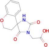 2-(2',5'-DIOXOSPIRO[CHROMANE-4,4'-IMIDAZOLIDIN]-1'-YL)ACETIC ACID