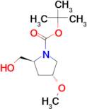 TERT-BUTYL (2S,4R)-2-(HYDROXYMETHYL)-4-METHOXYPYRROLIDINE-1-CARBOXYLATE