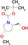 TERT-BUTYL (2R,4S)-2-(HYDROXYMETHYL)-4-METHOXYPYRROLIDINE-1-CARBOXYLATE