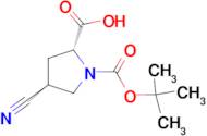 (2R,4S)-1-(TERT-BUTOXYCARBONYL)-4-CYANOPYRROLIDINE-2-CARBOXYLIC ACID