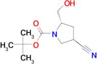 TERT-BUTYL (2S,4R)-4-CYANO-2-(HYDROXYMETHYL)PYRROLIDINE-1-CARBOXYLATE