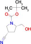 TERT-BUTYL (2S,4S)-4-CYANO-2-(HYDROXYMETHYL)PYRROLIDINE-1-CARBOXYLATE