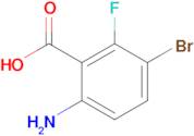6-AMINO-3-BROMO-2-FLUOROBENZOIC ACID