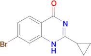 7-BROMO-2-CYCLOPROPYLQUINAZOLIN-4(3H)-ONE