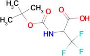 2-((TERT-BUTOXYCARBONYL)AMINO)-3,3,3-TRIFLUOROPROPANOIC ACID