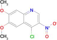 4-CHLORO-6,7-DIMETHOXY-3-NITROQUINOLINE