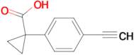 1-(4-ETHYNYLPHENYL)CYCLOPROPANE-1-CARBOXYLIC ACID