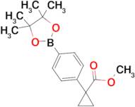 METHYL 1-(4-(4,4,5,5-TETRAMETHYL-1,3,2-DIOXABOROLAN-2-YL)PHENYL)CYCLOPROPANE-1-CARBOXYLATE