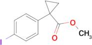 METHYL 1-(4-IODOPHENYL)CYCLOPROPANE-1-CARBOXYLATE