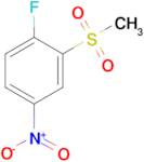 1-FLUORO-2-(METHYLSULFONYL)-4-NITROBENZENE